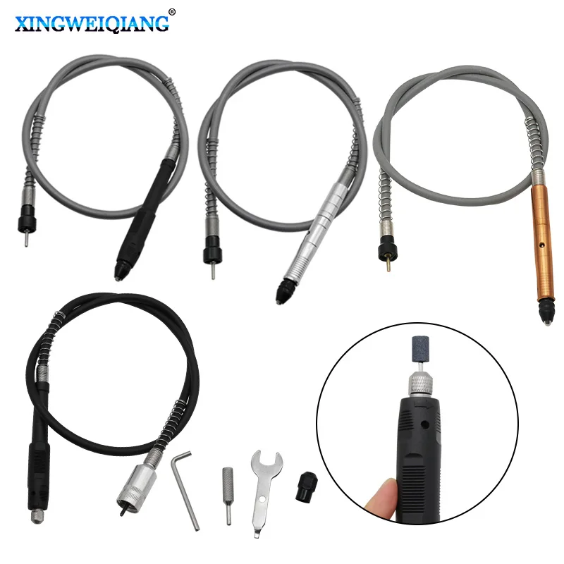 

Electric Mill Accessories, Engraving Machine Extension Line, Flexible Shaft, Electric Drill Connecting Rod with Chuck