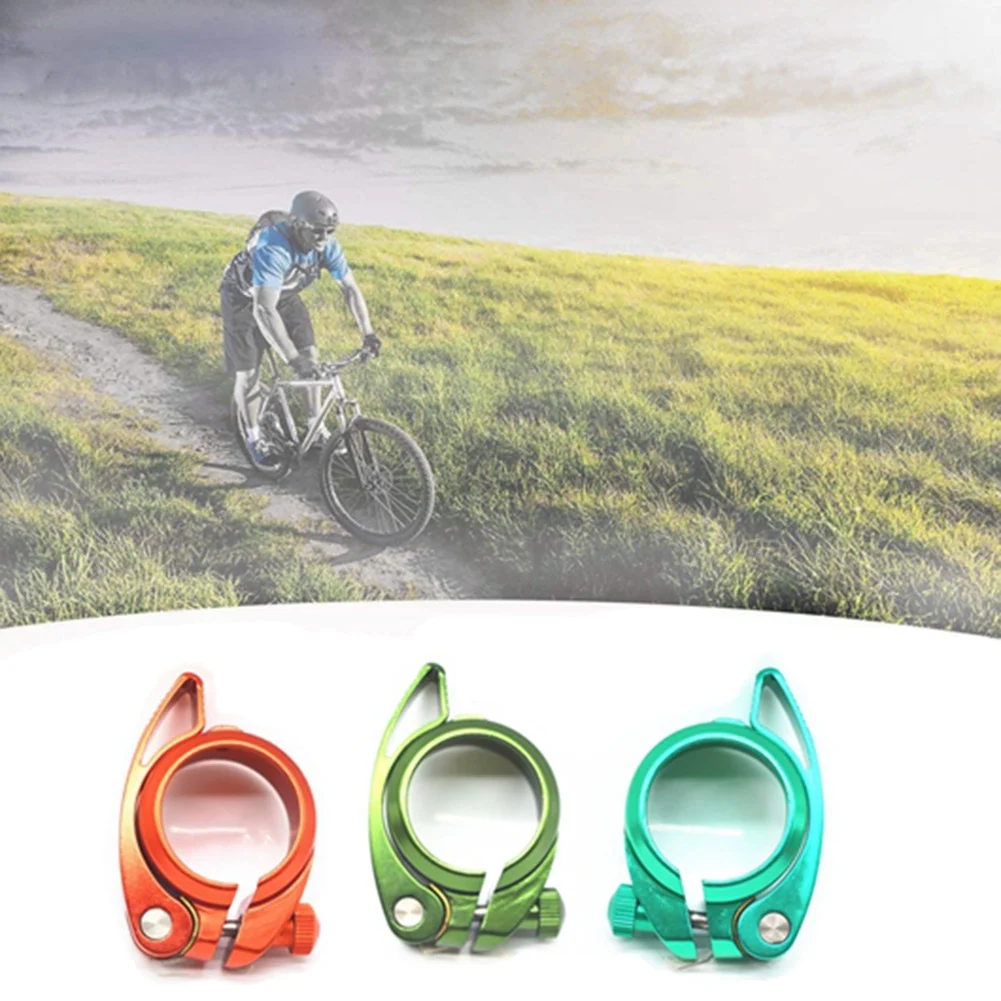 Seatposts Clamps 40mm Aluminum Alloy SP8 Folding Bike Electric Folding Bicycle Seat Tube Clamp,40mm Green