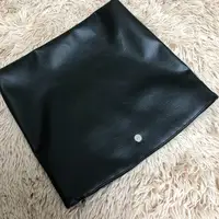 Solid Color Women Clutch Bag Soft PU Leather Lady Evening Bags Trend Party Girl Envelope Bag Large Capacity Clutches Purse Black - Image 5