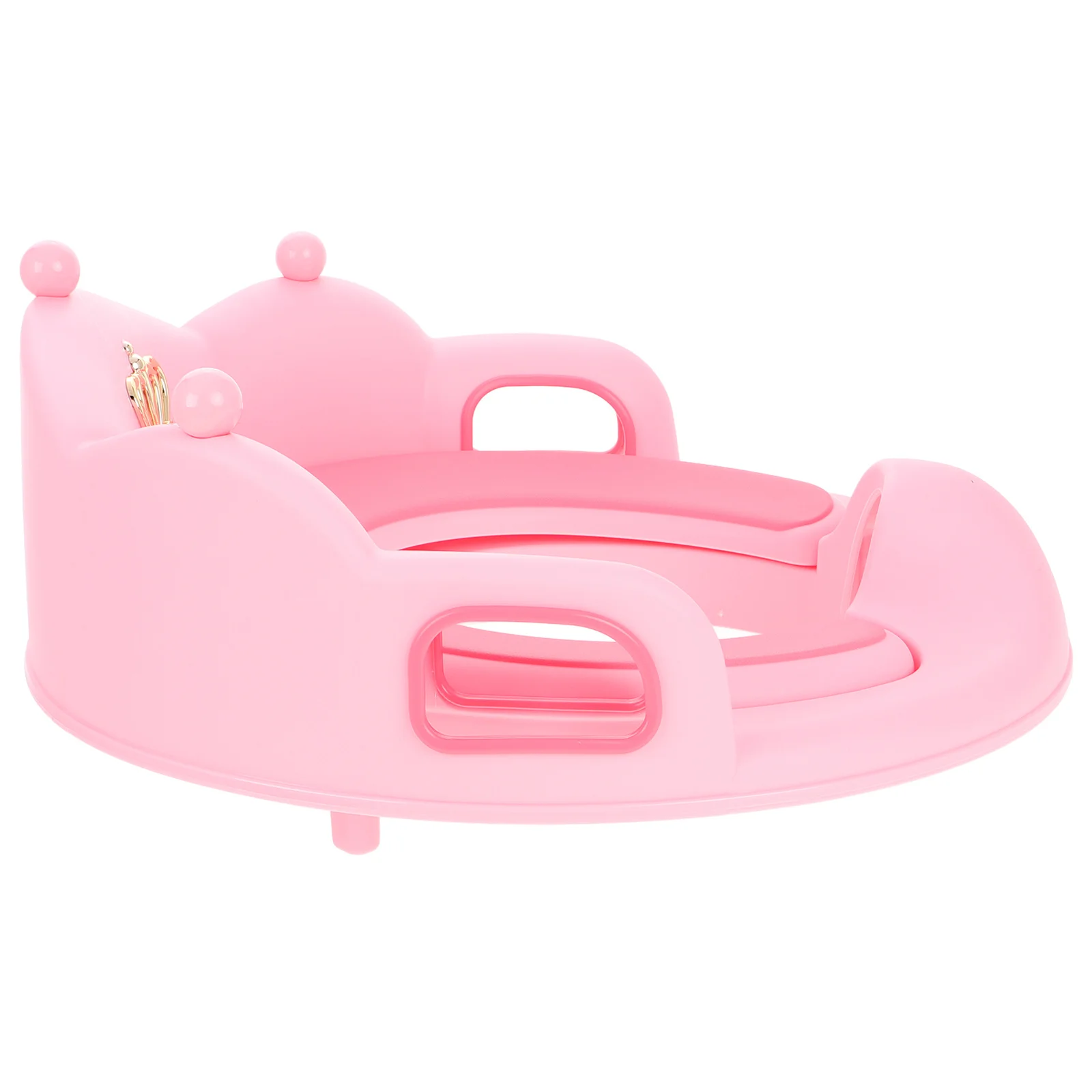 مقعد كبير لتدريب الأطفال على استخدام المرحاض باللون الوردي للأطفال الصغار، وسادة ناعمة قابلة للفصل، مقبض قوي، مسند ظهر، كرسي نونية للأولاد والبنات #3