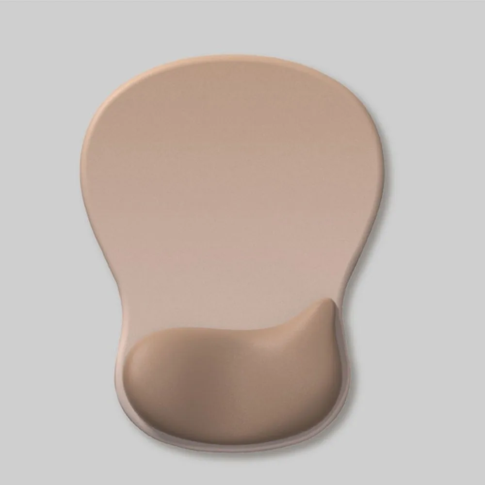 Comfortable Ergonomic Mouse Pad Anti-slip PU Base Computer Wrist Pad Gradient Color Wrist Guard Hand Support Pad For Office