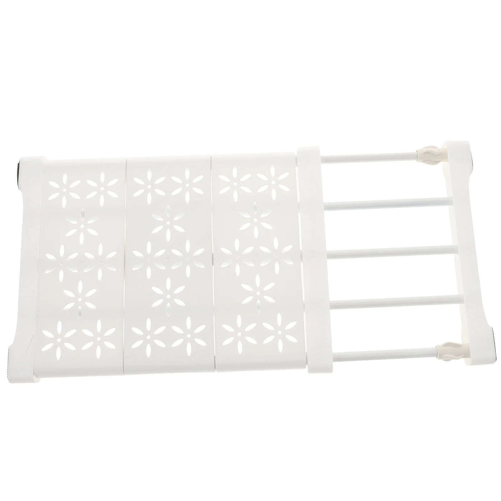 ชั้นวางของในตู้เสื้อผ้าแบบปรับได้ ขยายได้ ใช้แบ่งช่องเก็บของในตู้เสื้อผ้า ตู้เก็บของ ตู้ล็อกเกอร์ ชั้นวางของในตู้เสื้อผ้าแบบปรับได้