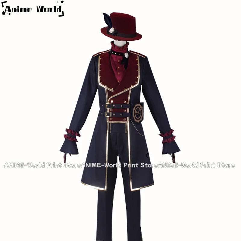 

《Custom Size》Anime! Ensemble Stars Itsuki Shu nito nazuna Fashion Elegant Uniform Cosplay Costume Halloween Role Play Suit