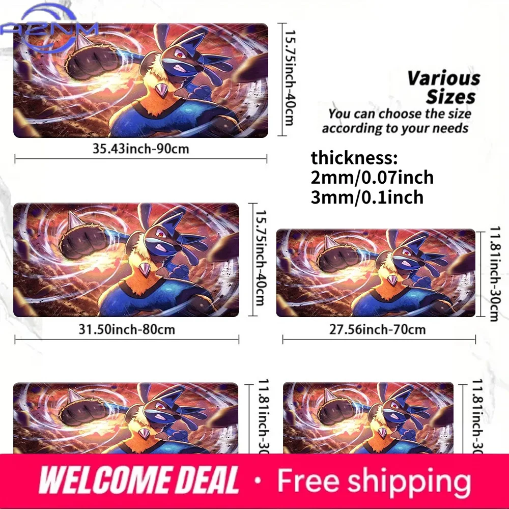 

Fighting-Type Lucario Aura Sphere Gaming Mouse Pad