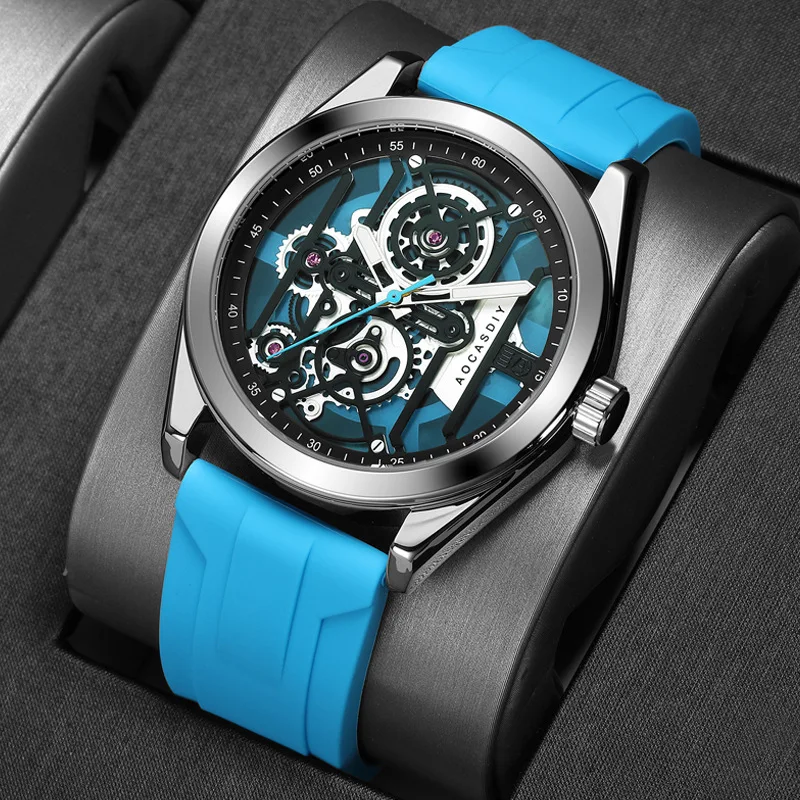 

New Watches for Men Fashion Silicone Strap Waterproof Luminous Quartz Wristwatches Male Clock Relogio Masculino Drop Shipping