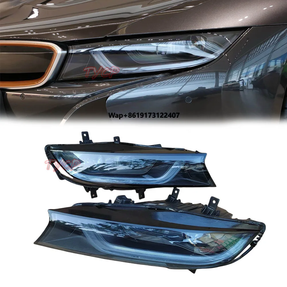 For I8 Headlight Lens 2014 2015 2016 2017 2018 2019 2020 Original Headlamp Left Right High Quality I8 I12 I15 Car Light