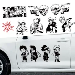 Personal Creative Anime Car Stickers Naruto Sasuke Car Stickers Laptop Sticker Trunk Sticker Wall Decals Classic Toys