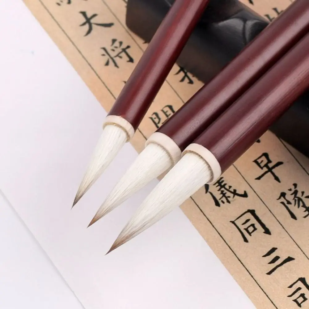 Traditional Chinese Calligraphy Brush Oil Painting Oil Watercolor Scriptures Writing Brush Bamboo High-end Art Paint Brush