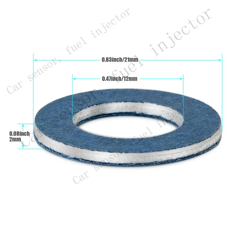 Q+ 1000pack Oil Drain Plug Gasket Crush washer 90430-12031 for Toyota Parus Tundra