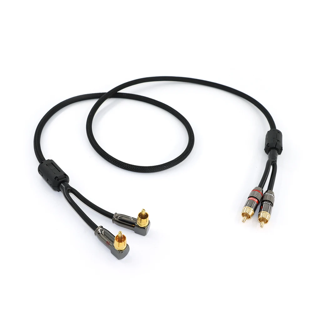 plug RCA cable for CD audio power amplifier cable and audio speaker hifi audio line cables amplifier system