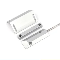 Wired Metal Roller Shutter Window Gate Door Sensor Detector Magnetic Contact Switch