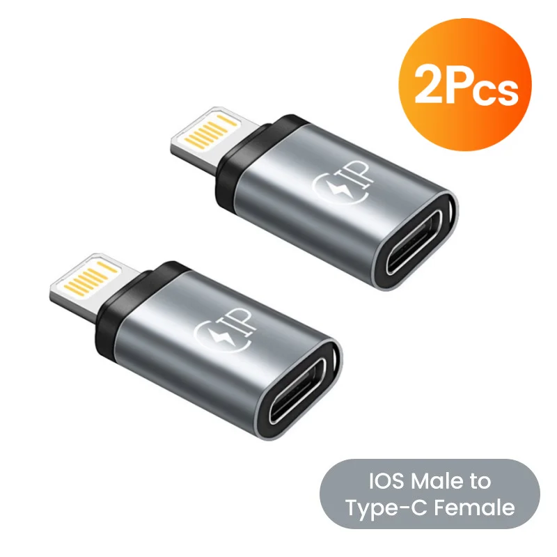 OLAF USB C-adapter Type C naar Lightning Female Converter voor IPhone 15 Xiaomi Samsung Lightning Charger Mobiele accessoires