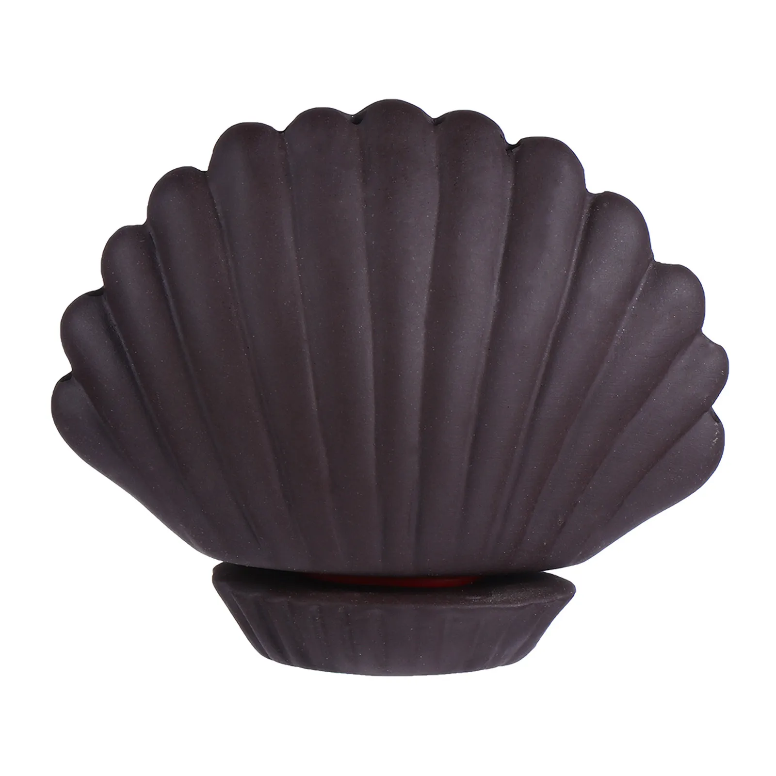 

1 шт. Домашняя чаша для моксотерапии из фиолетовой глины, инструмент для сжигания моксы для терапии спины и живота, легкая чаша для моксотерапии лица