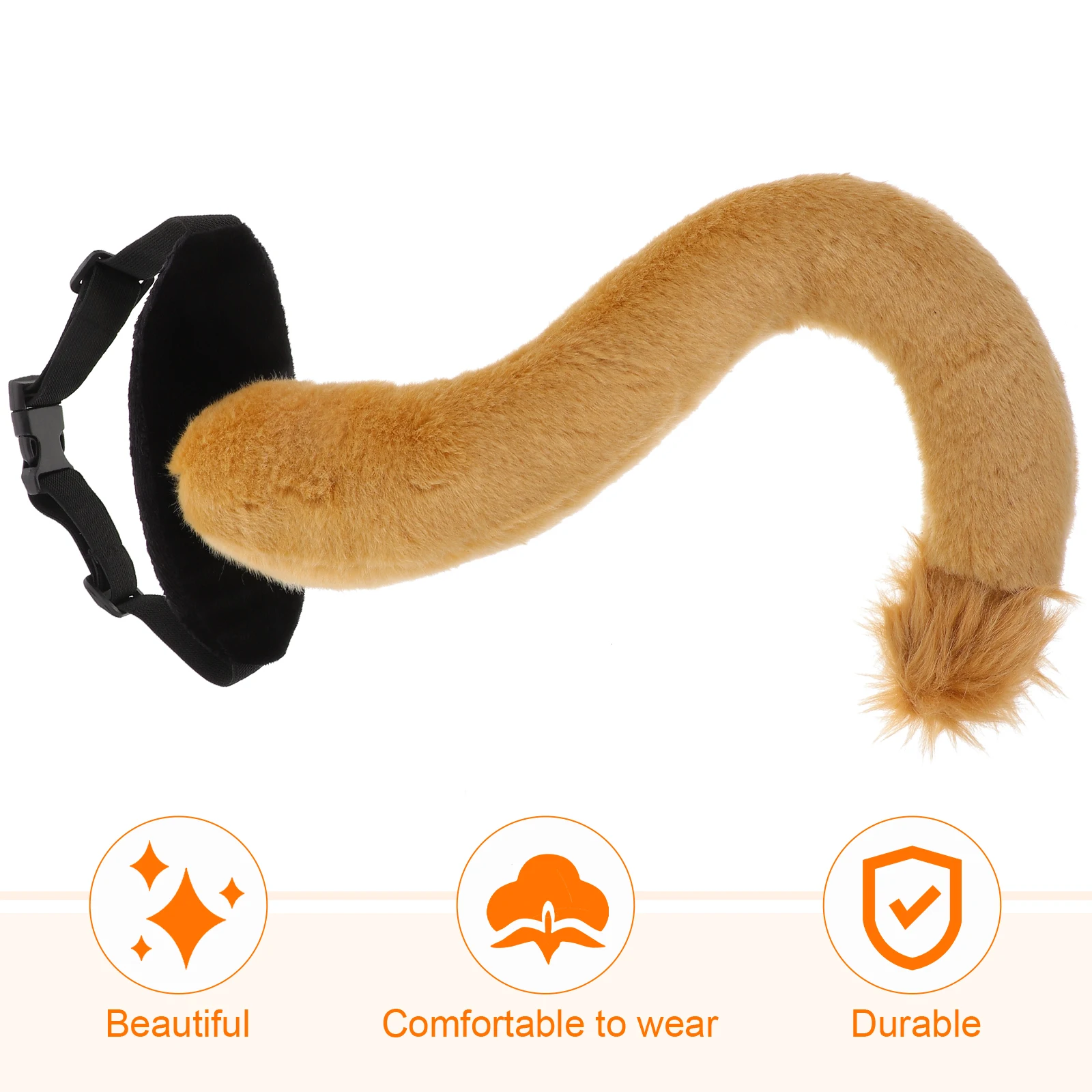 1pcs Lovely Animal Tail Prop Cosplay Accessory Lion Costume Party Performance Stage Photography Prop Adorable Durable - Image 4