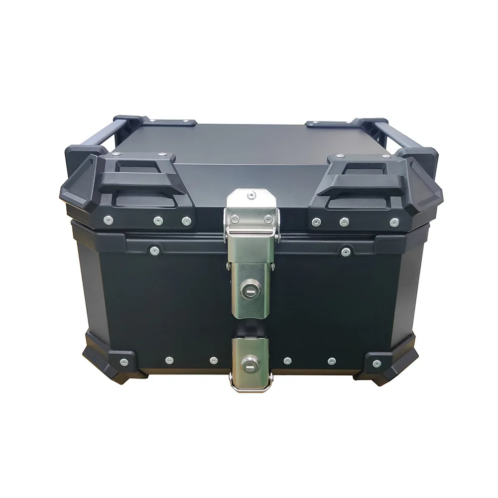 Aluminum Alloy 30L Motorcycle Box Trunk Large Capacity Trunk Motorcycle Accessories Suitable for Various Motorcycle Storage Box