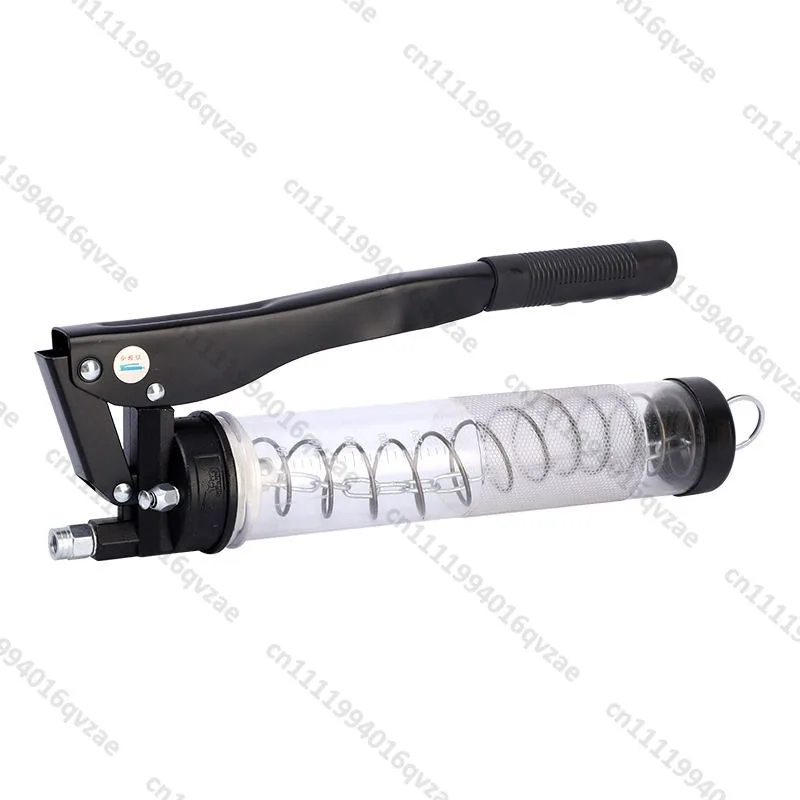 Wholesale Transparent Butter Gun 800cc High Pressure Hand Tools Manual Double Pistol Butter Gun