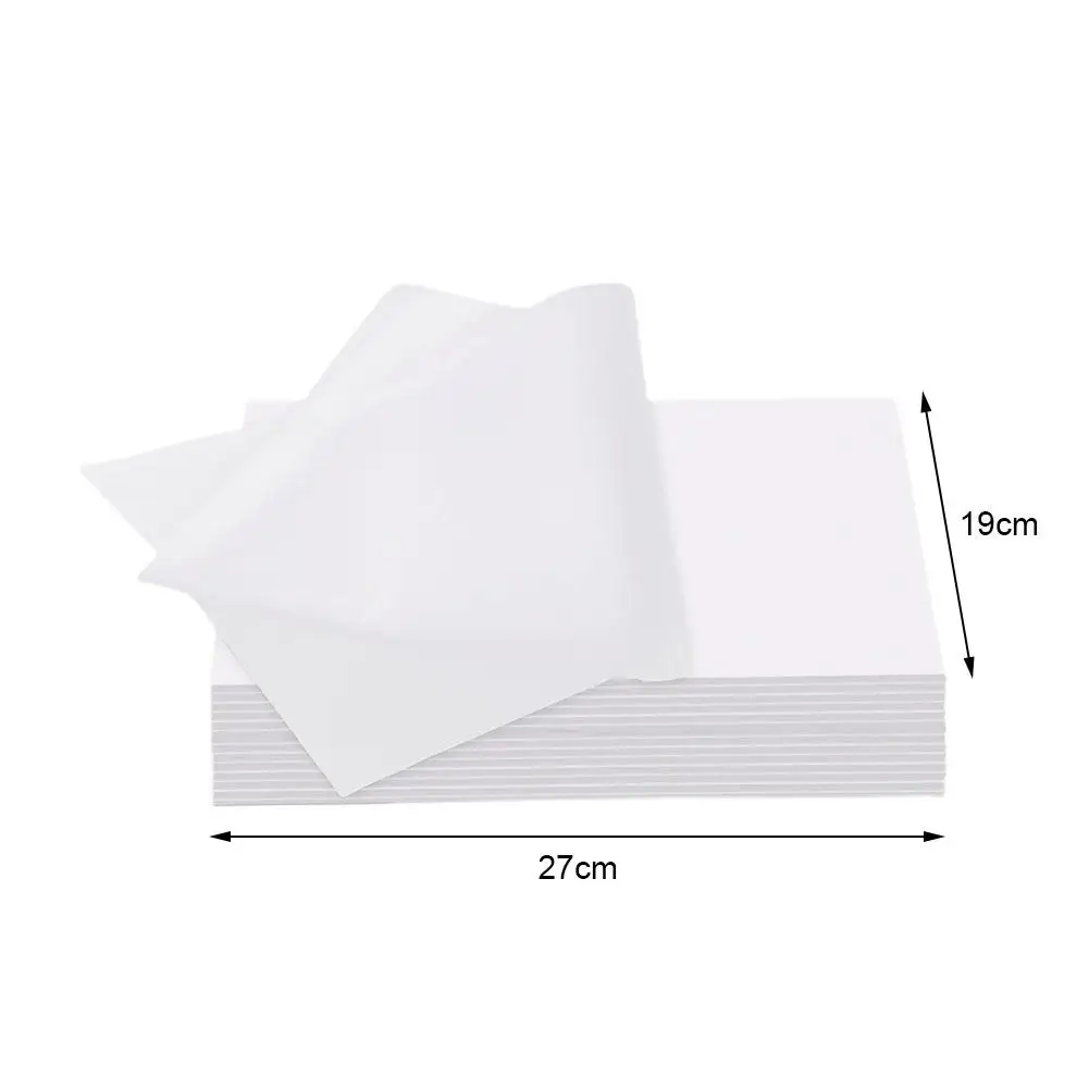 100pcs Translucent Tracing Paper Calligraphy Craft Writing Copying Drawing Painting Sheet Paper School Office Supplies images - 6