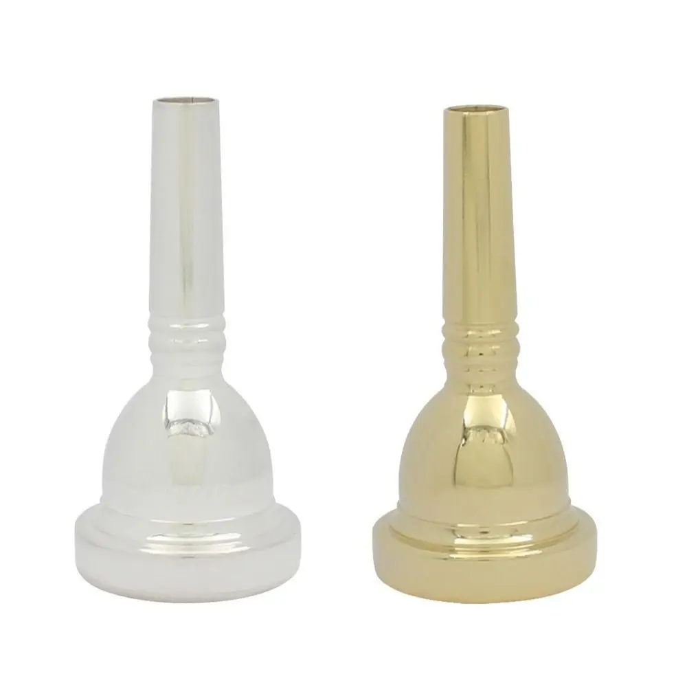 Brass Material Alto Trombone Mouthpiece Small Handle Easy Installation Pull Nozzle Durable Rustproof Trombone Optimizer