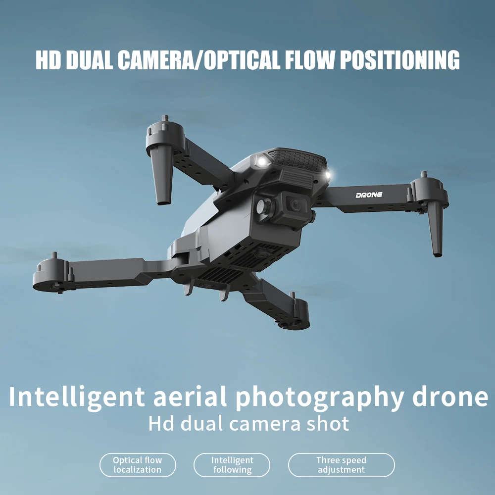 E88pro 4k Professional Drone Optical Flow with Dual Camera Aerial Photography Four Axis Aircraft Remote Control Aircraft