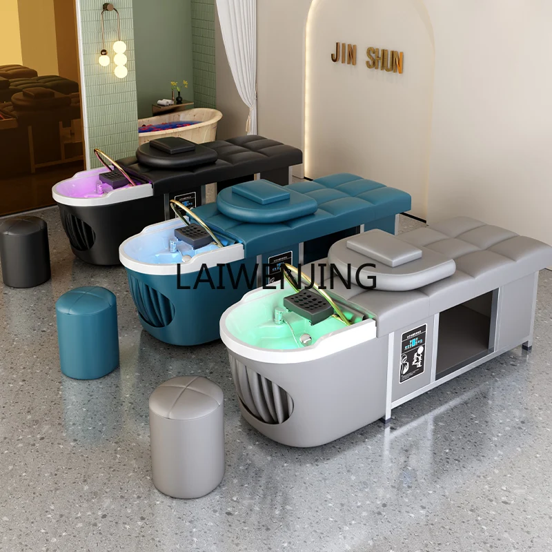 MJY Thai circular arc basin lying flat massage bed water circulation fumigation head therapy