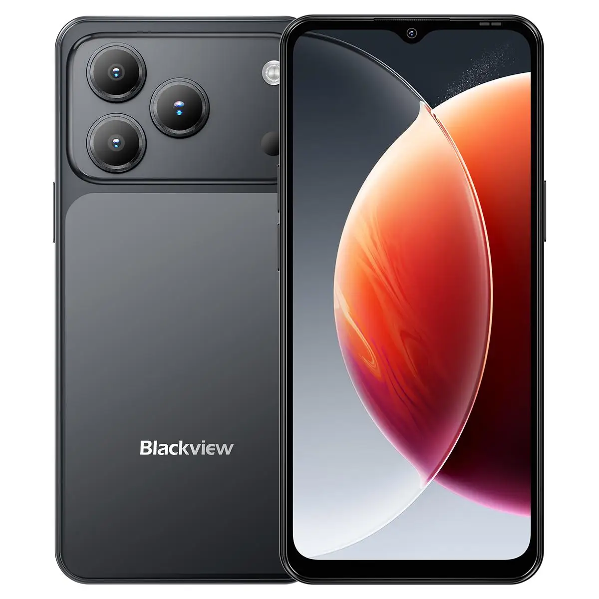 Blackview WAVE 7C Smartphone 6.56'' HD+IPS Display 5000mAh Battery 4GB+64GB / 128GB Unisoc Cell Phone 32MP Camera 4G Android 16