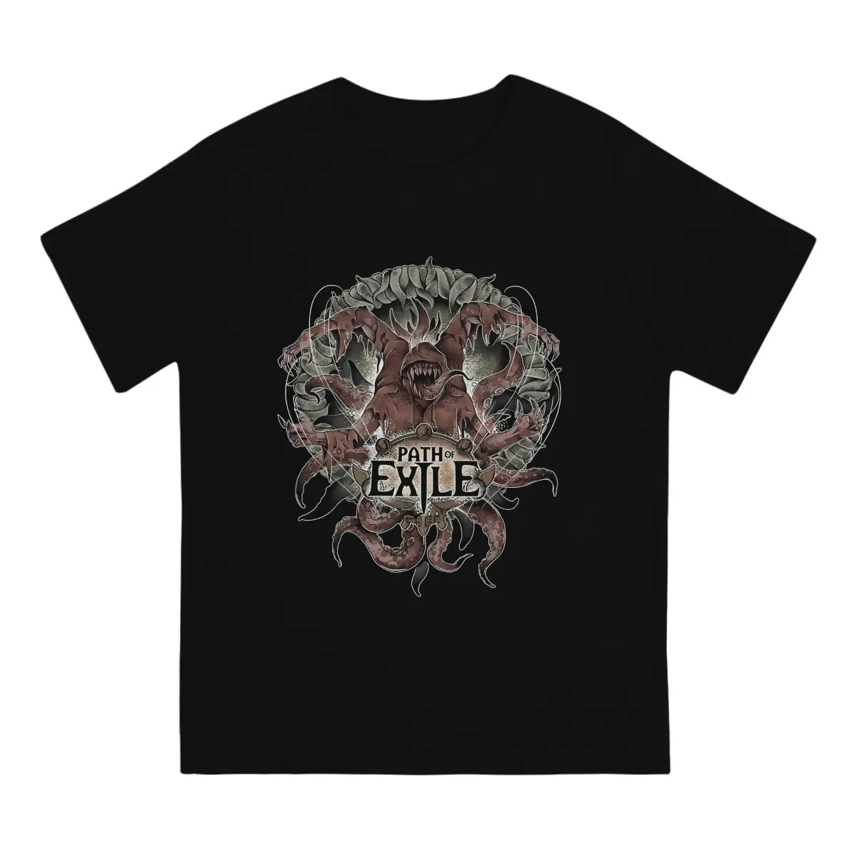 Men's Elder T Shirt Path Of Exile Pure Cotton Clothing Humorous Short Sleeve Crewneck Tee Shirt Graphic T-Shirt