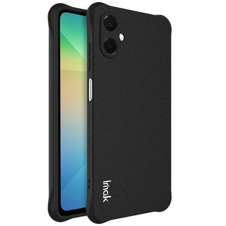 

IMAK For Samsung Galaxy A06 5G Case TPU Phone Cover Airbag Shockproof Protection - Matte Black