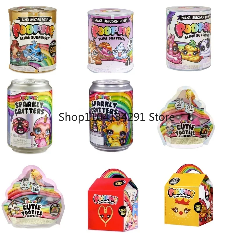 

Original Poopsie Slime Generation 4 Poop Unicorn Blind Box Crystal Slime Generations 1, 2, and 3