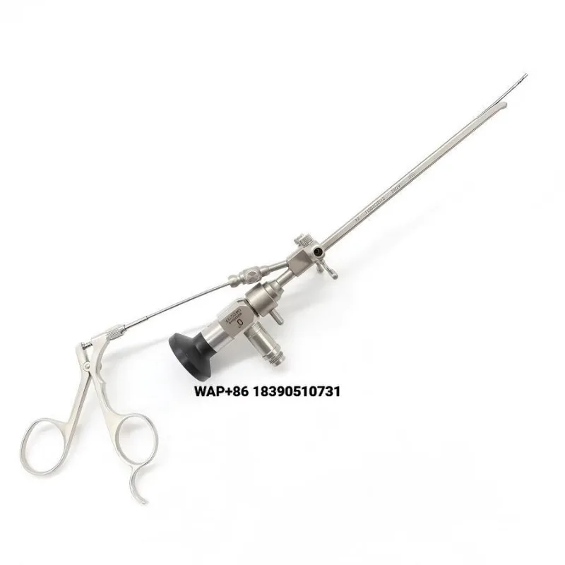 Veterinary Endoscope 2.7mm & 14.5 Fr Endoscope Casing and Forceps for Animal Surgery KT-PW05