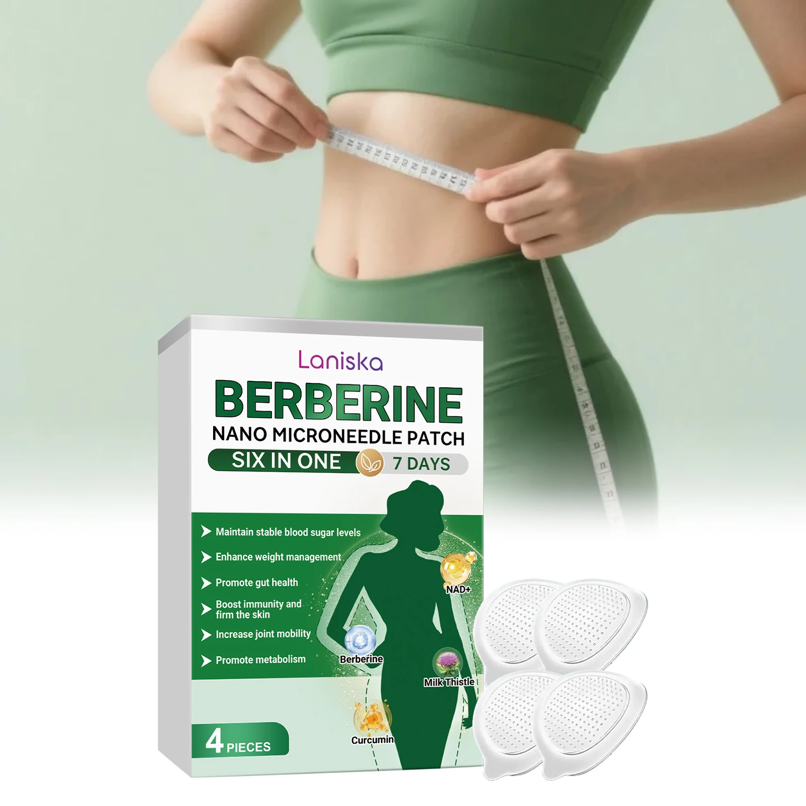Body Care Patch, Gently Cares for Body Skin, Lightweight and Breathable, Adheres to Skin, Convenient and Easy to Use