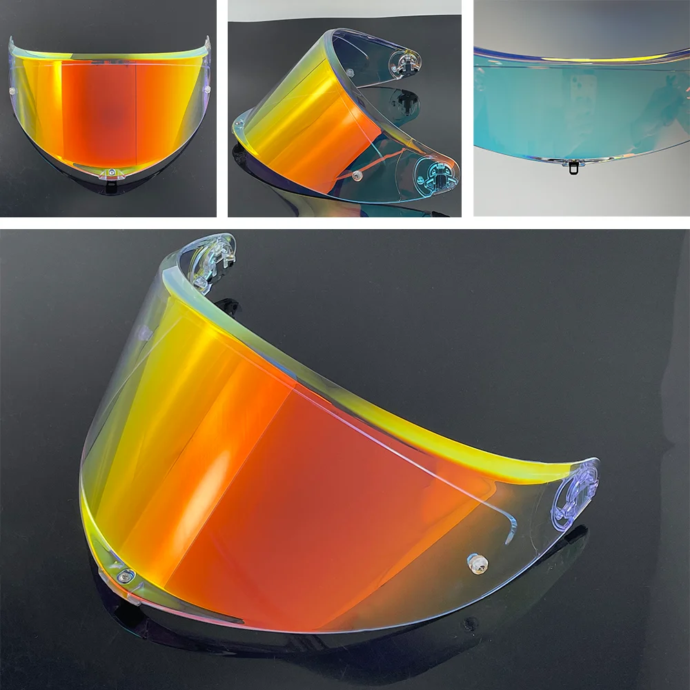 K6S Viseiras Capacete Helmet Face Shield Visor Windshield for AGV K6 High Toughness Strength Sunshield Electroplating Process image 3