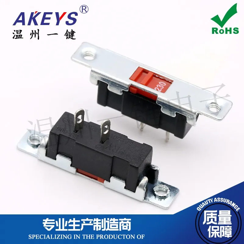 10 PCS SS-006 Oblique Angle Two-Leg Two-Speed Power Supply High-Current Toggle Switch Switch 115v-230V