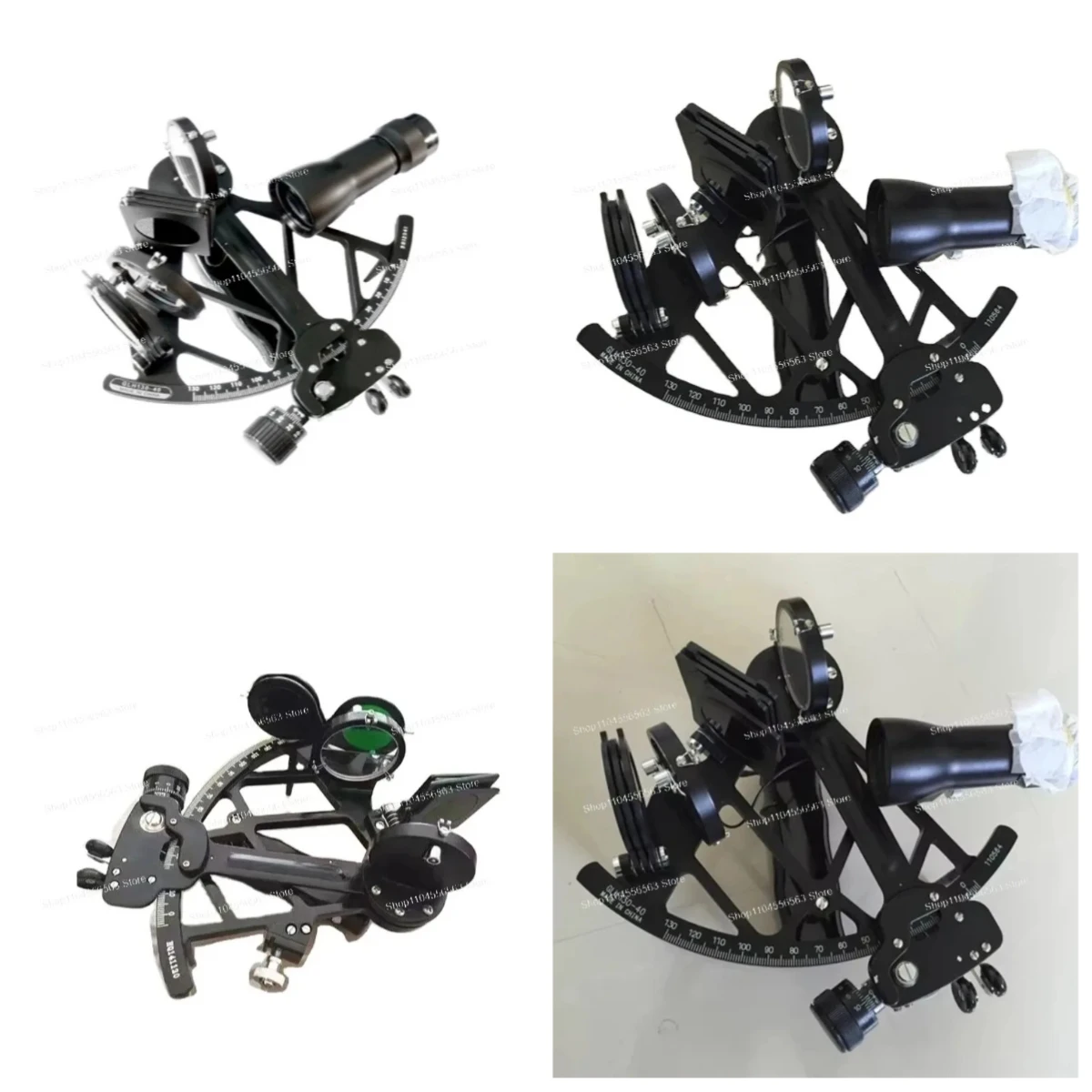 High Accuracy Sextant – New Design Marine Navigation Instrument, Professional Brass Sextant for Boat