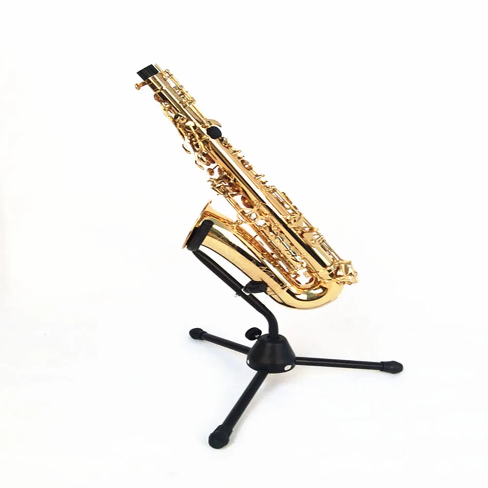

Saxophone Stand High Support Tenor Pedestal Alto Case Holder Portable Racks Bracket