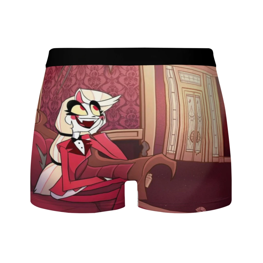 Hazbin-Hotel Men Underpants Man Breathable  Boxer Shorts Men's Panties Underwear Gift