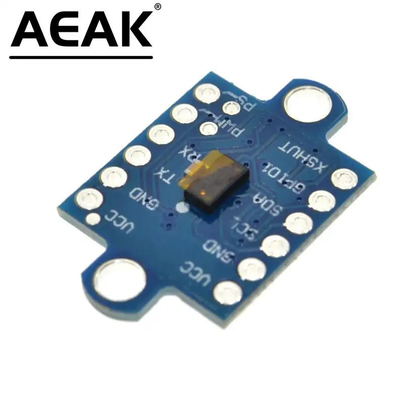 AEAK-sensor de rango de tiempo de vuelo, láser ToF, GY-53 VL53L0X, módulo Serial, salida PWM