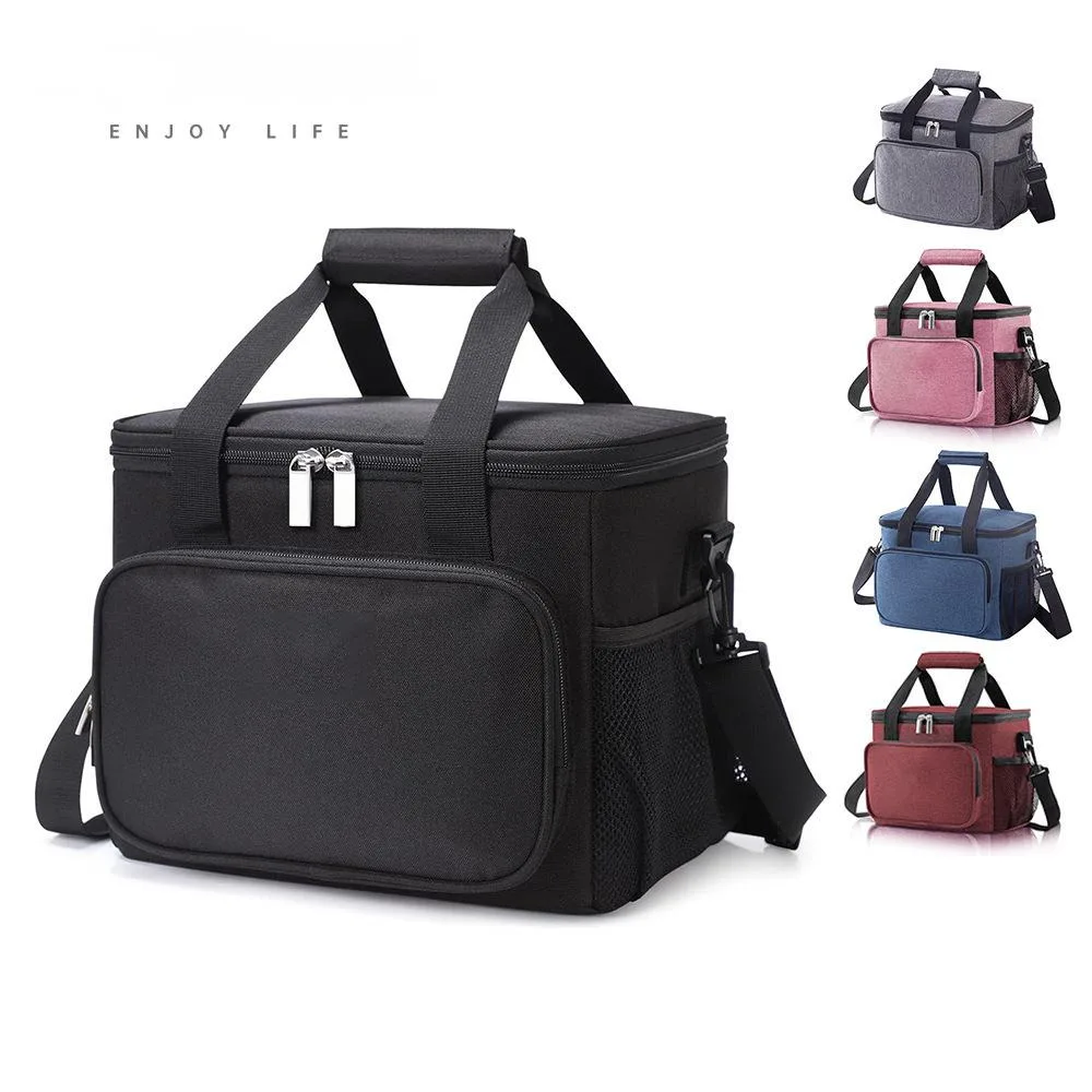 

Лидер продаж, портативная изолированная сумка, большая вместительная сумка для обеда, льда, портативная коробка-холодильник для кемпинга и улицы