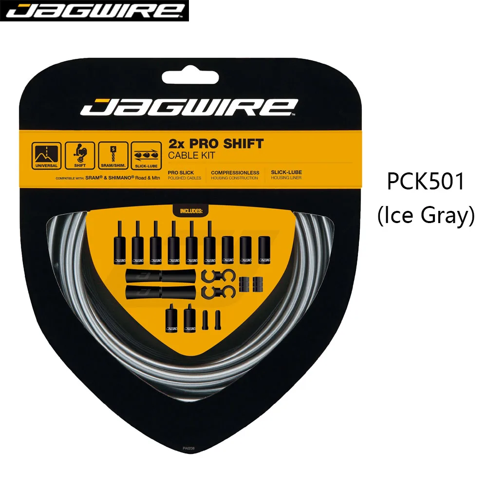 JAGWIRE 2X Pro Shift Kit Hochpräzises Schleifen Edelstahl Mountainbike Schaltleitung Rennrad Übertragungsleitung – Detail 7