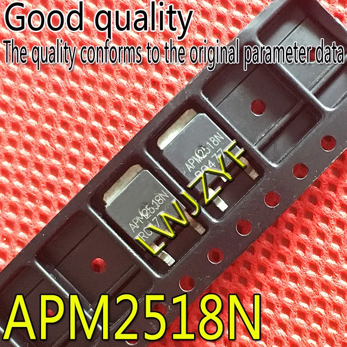 (10 piezas) nuevo chip grande original APM2518N TO-252 APM2518 25V50A MOSFET envío rápido