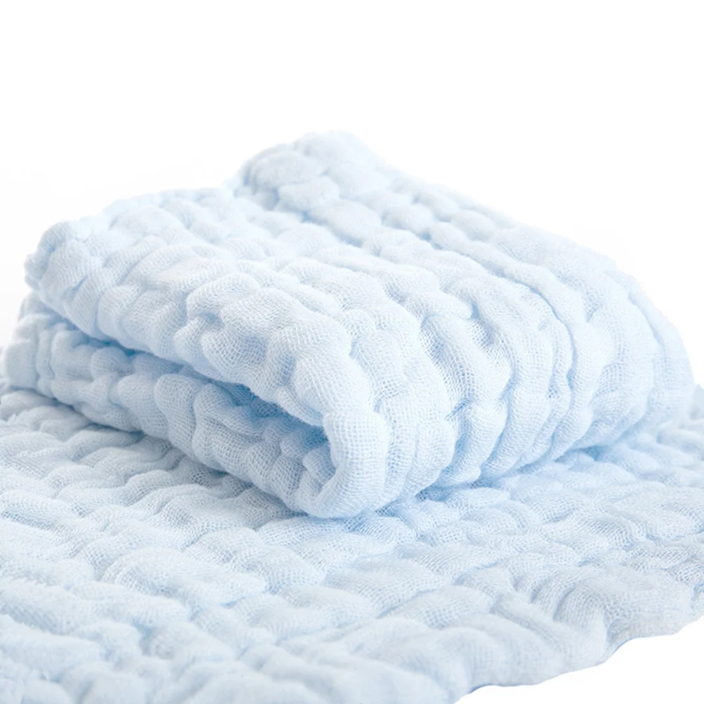 6 шт. детские хлопковые полотенца со слюной, марлевый платок, мягкие нагрудники, впитывающие полотенца для лица, детские носовые платки для младенцев