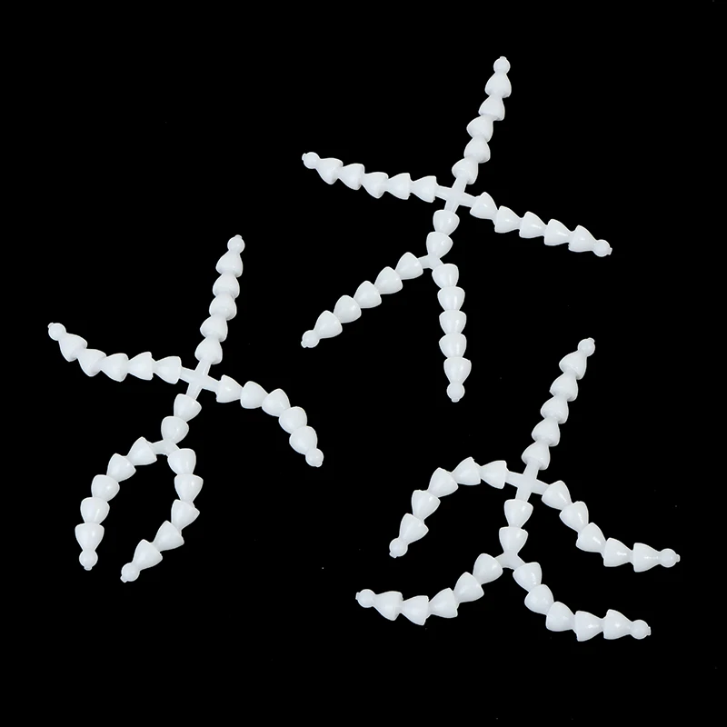 Boneca de pelúcia com esqueleto móvel, boneca DIY com som, 7mm, 10cm, 5pcs