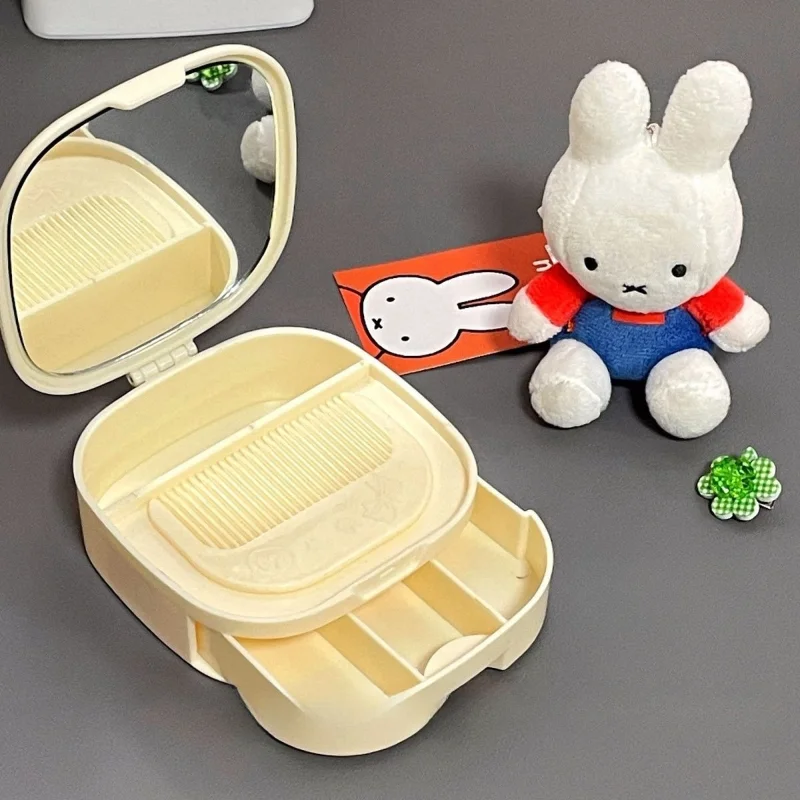 Adorable Miffy Rabbit Small Mi - Accessories Travel Jewelry Box 评论和价格