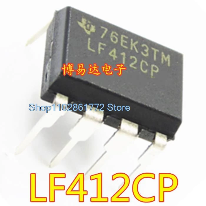 (10SZT/LOT) LF412CP LF412 DIP8