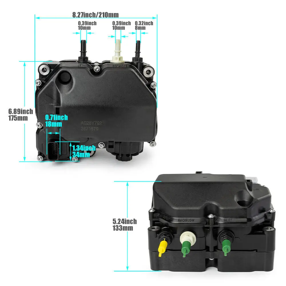 4387304RX  2871879 New Denoxtronic 2.2 For Cummins ISX ISB ISC Def Urea Pump 12V 4387304 0444042003