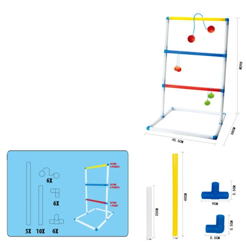 Ladder Bal Spel Set Golf Toss Game Achtertuin Speelgoed Buitenspellen Voor Volwassenen En Kinderen