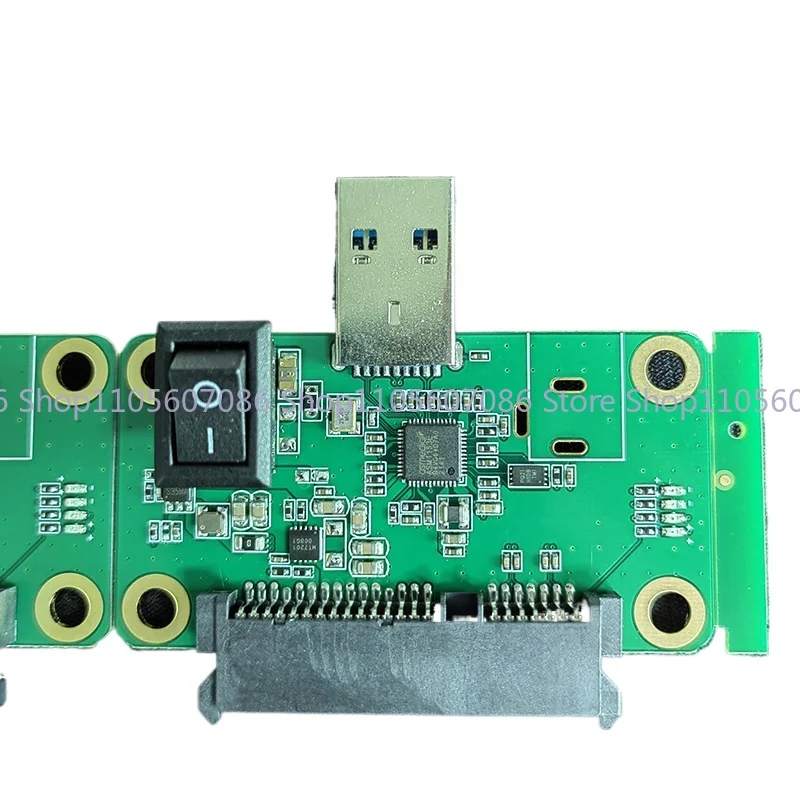 SATA To USB3 Adapter Board ASM1153E Solid State Drive SSD Card Opener Mass Production Maintenance Tool