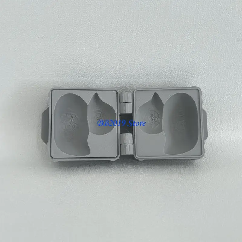 

Q0KB 2 шт. безопасный пластиковый пресс-форма для снежной утки обеспечивает безопасность ребенка во время творческого активного