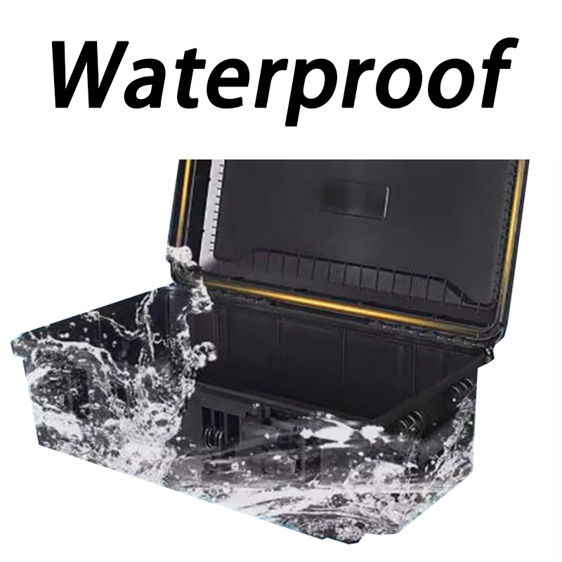 Pull Rod Toolbox Safety Protection Waterproof Tool Case Multifunction Precision Instrument Box Hard Case Handheld Toolboxes