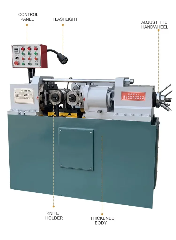 Thread Rolling Machinery Bolts and Nuts Manufacturing Machine Screw Making Thread Rolling Machine