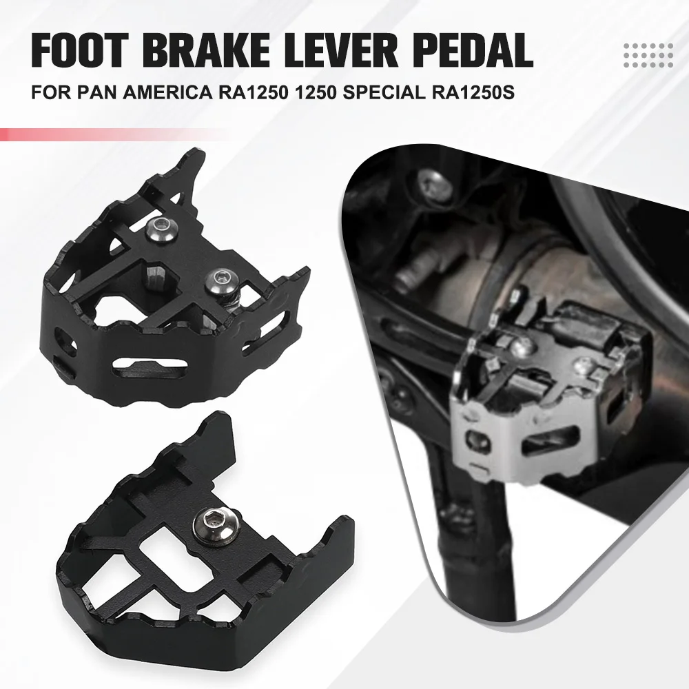 

Для RA1250 PA1250 Pan America 1250 S Special 2021-2022-2023-2024 аксессуары задний ножной тормозной рычаг педаль увеличитель удлинение колодки